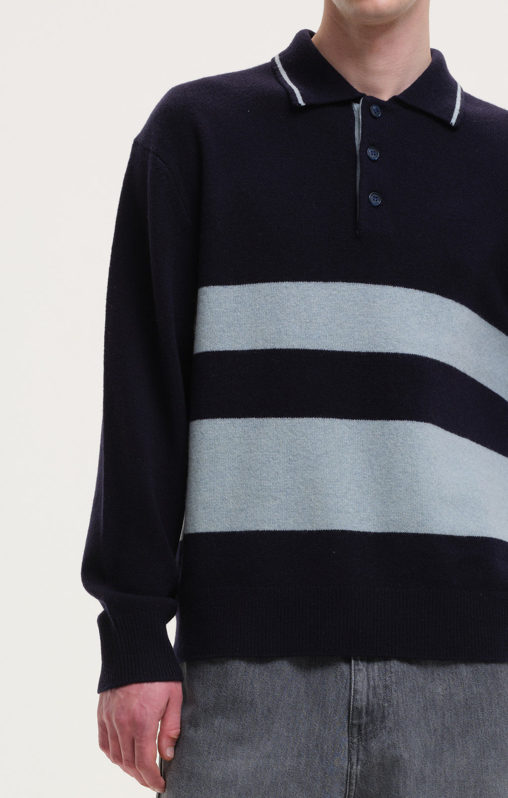Polo's lange mouw navy CASTART