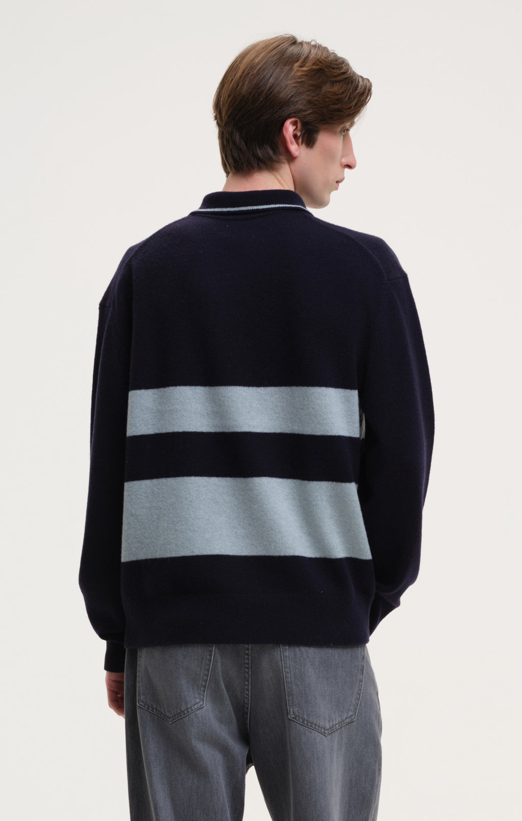 Polo's lange mouw navy CASTART