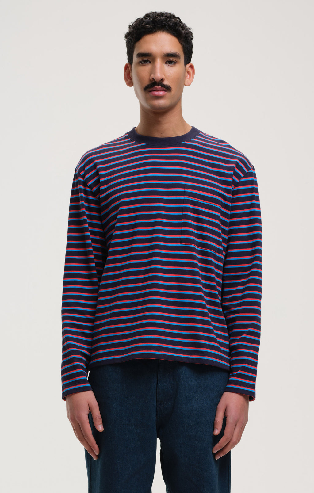 T-shirts korte mouw navy CASTART