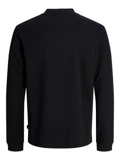 T-shirts lange mouw zwart JACK & JONES