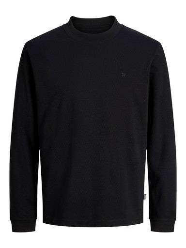 T-shirts lange mouw zwart JACK & JONES