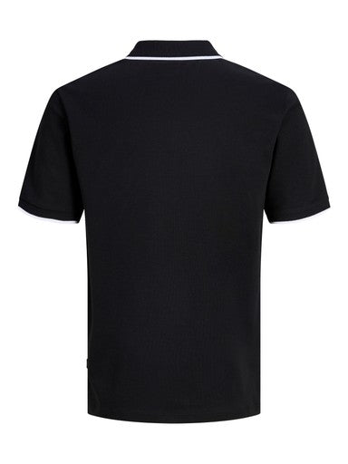 Polo's korte mouw zwart JACK & JONES