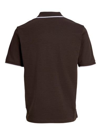 Polo's korte mouw bruin JACK & JONES