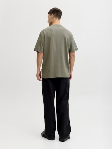 T-shirts korte mouw groen JACK & JONES