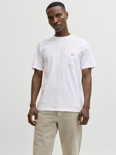 T-shirts korte mouw wit JACK & JONES