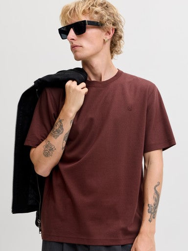 T-shirts korte mouw bruin JACK & JONES