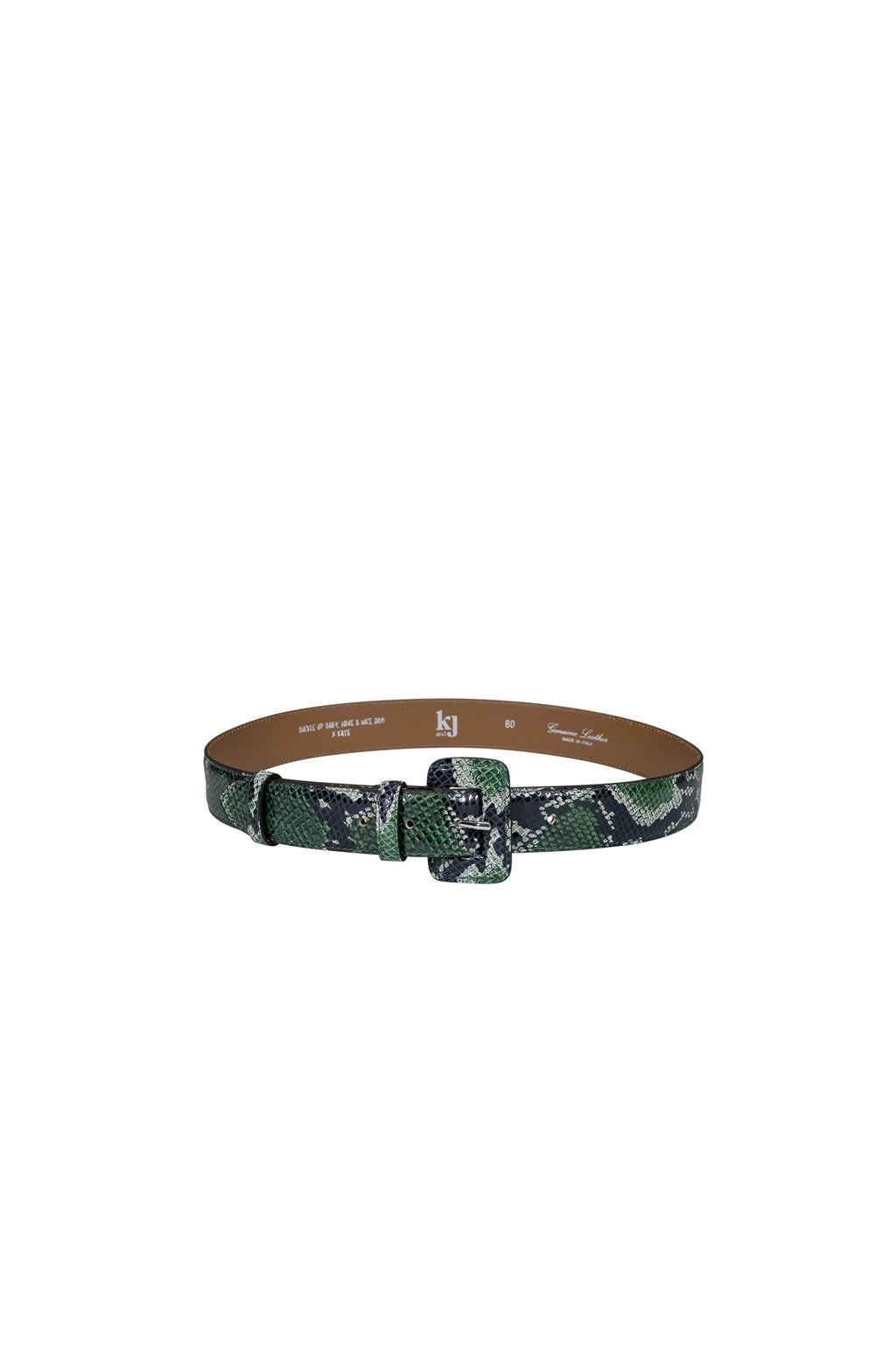 Riemen groen Kate & Jules