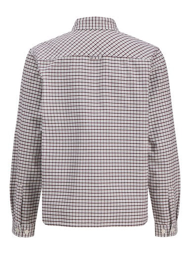 Hemden lange mouw bruin JACK & JONES JUNIOR