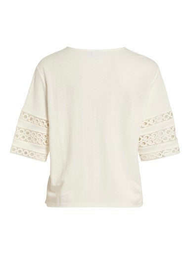 T-shirts korte mouw wit VILA