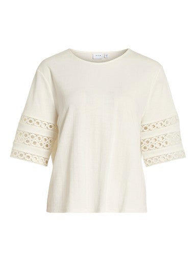 T-shirts korte mouw wit VILA