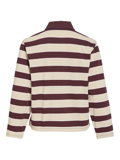 Polo's lange mouw beige VILA