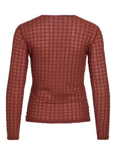 Blouses lange mouw beige VILA