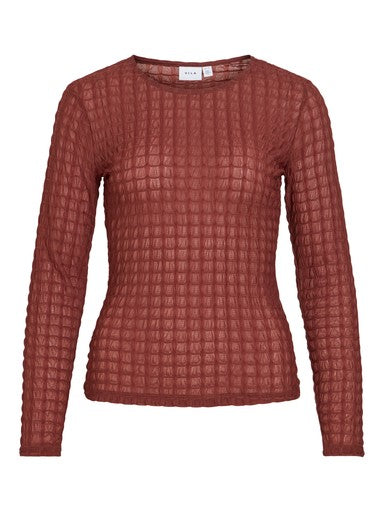 Blouses lange mouw beige VILA