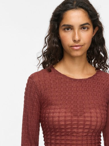 Blouses lange mouw beige VILA