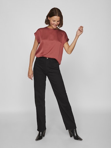 T-shirts korte mouw roze VILA