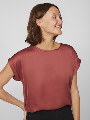 T-shirts korte mouw roze VILA