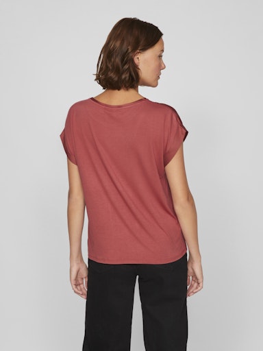 T-shirts korte mouw roze VILA