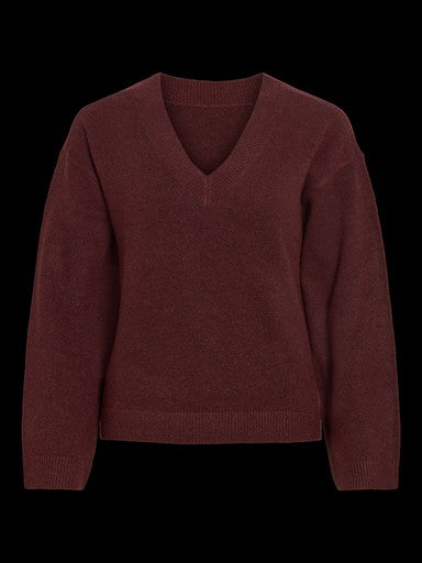 Pulls bordeaux VILA