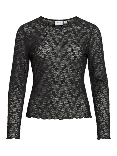 Blouses lange mouw zwart VILA