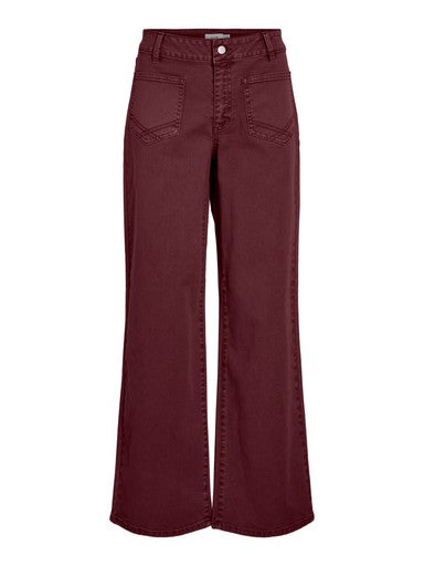 Jeans bordeaux VILA