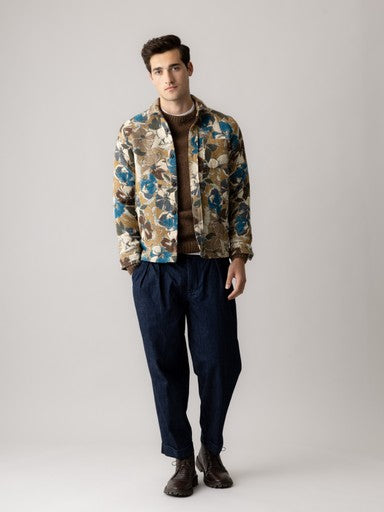 Hemden lange mouw blauw MOS MOSH
