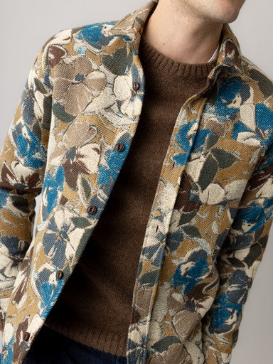 Hemden lange mouw blauw MOS MOSH