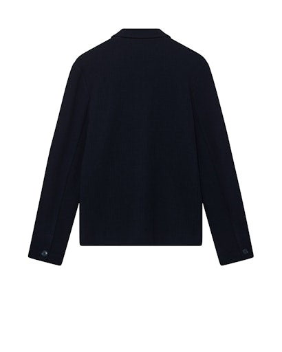 Hemden lange mouw navy MOS MOSH