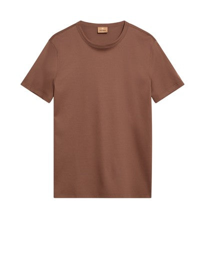 T-shirts korte mouw bruin MOS MOSH