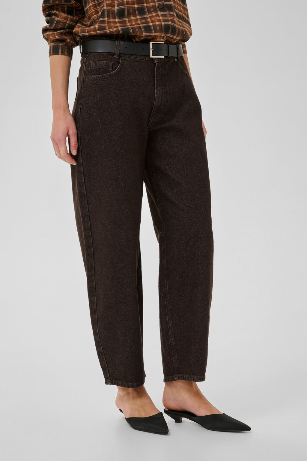 Jeans bruin My Essential Wardrobe