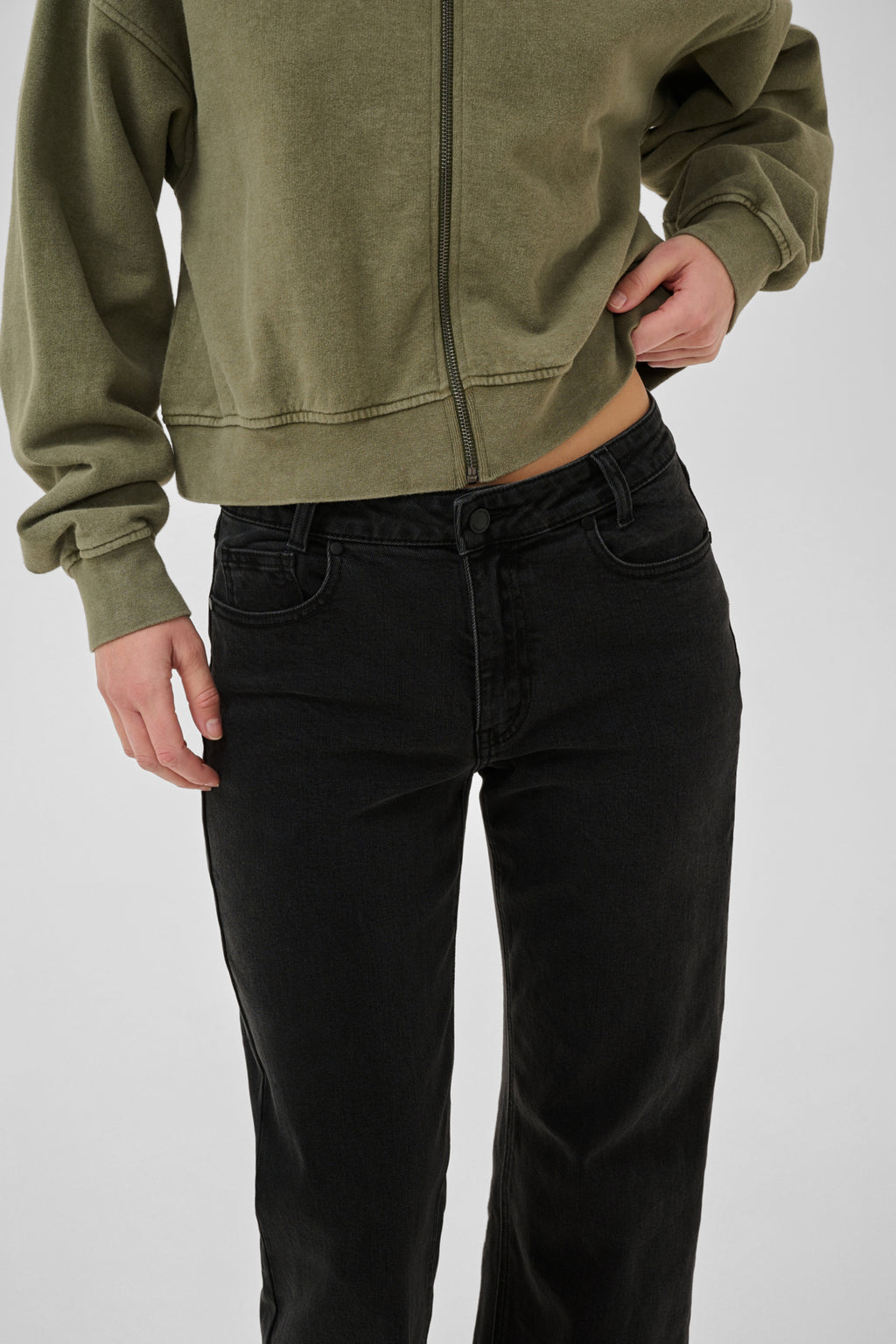 Jeans grijs My Essential Wardrobe