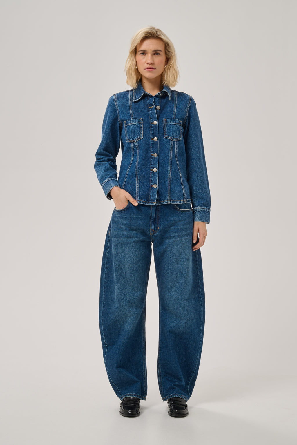 Jeans blauw My Essential Wardrobe