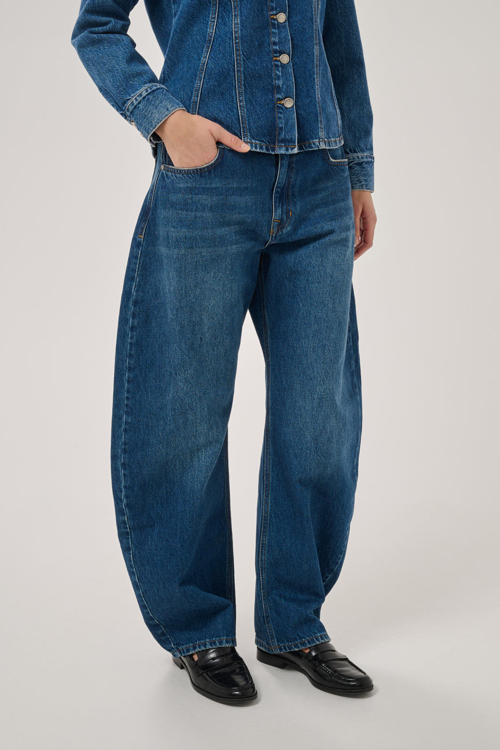 Jeans blauw My Essential Wardrobe