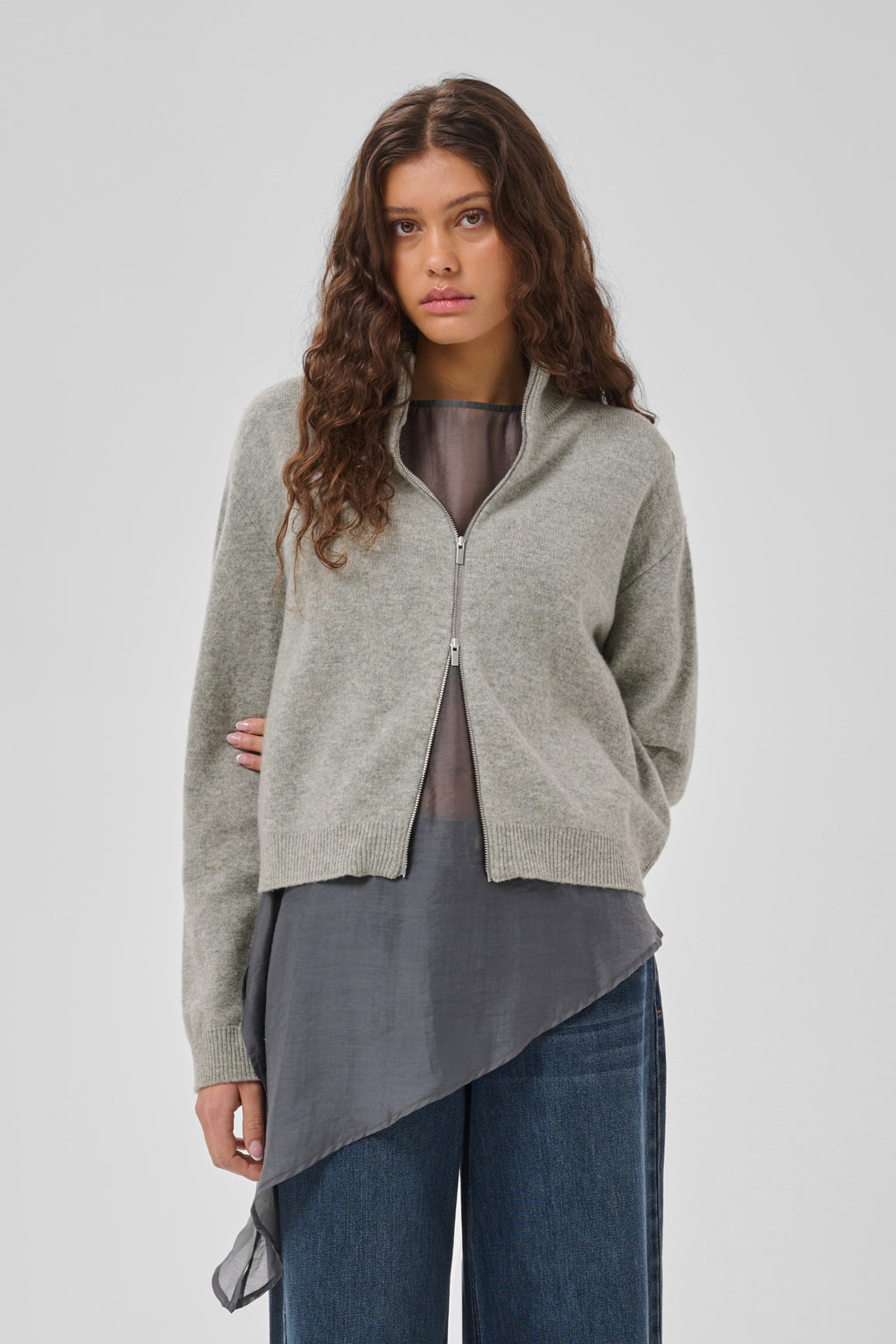 Cardigans grijs My Essential Wardrobe