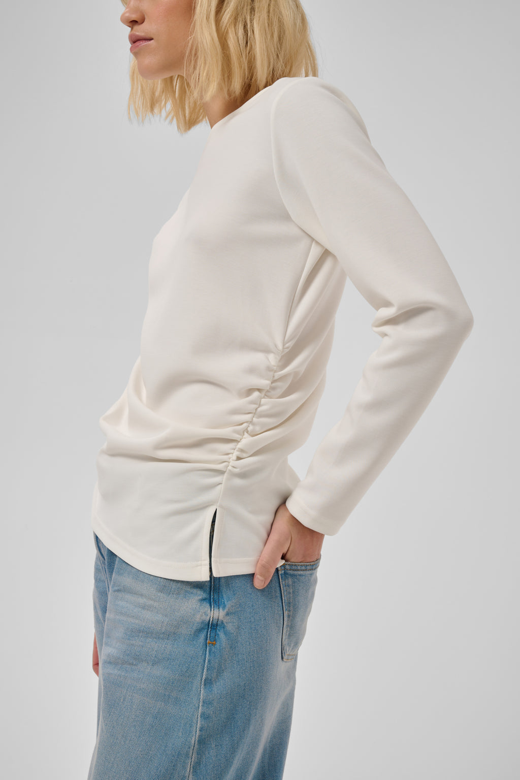 Blouses lange mouw wit My Essential Wardrobe
