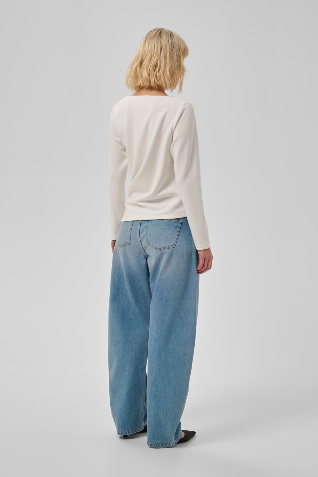 Blouses lange mouw wit My Essential Wardrobe