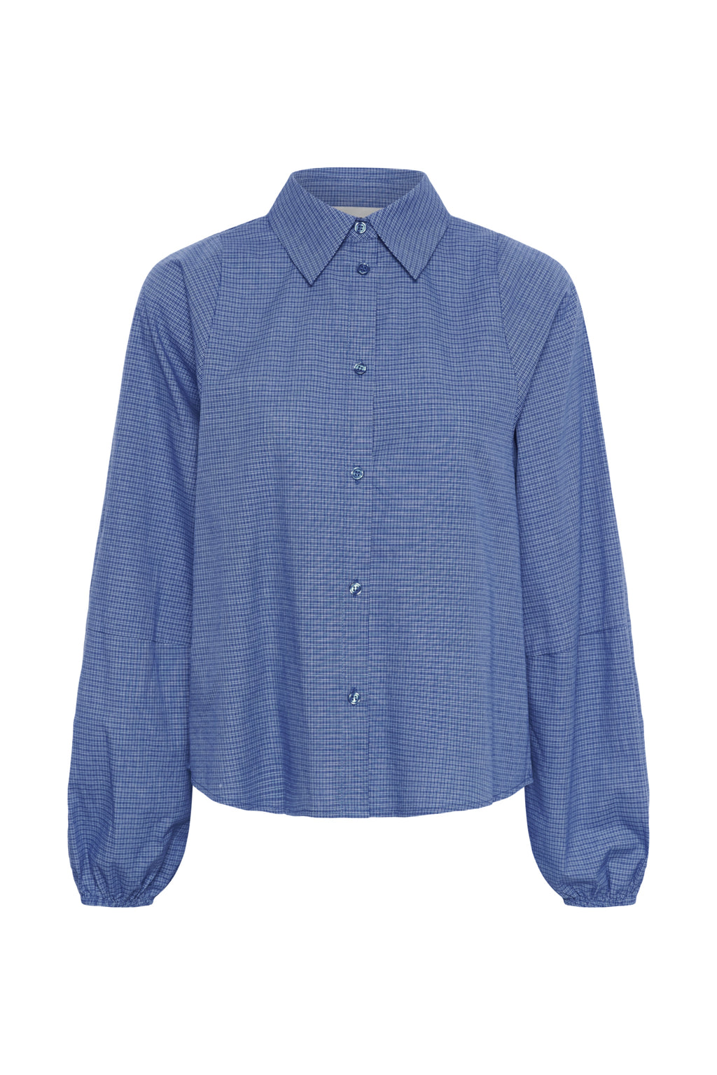 Blouses lange mouw blauw My Essential Wardrobe