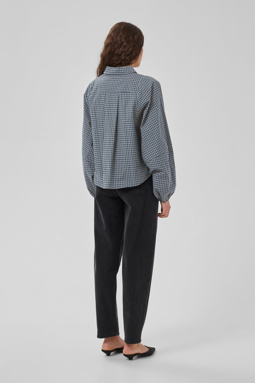 Blouses lange mouw navy My Essential Wardrobe