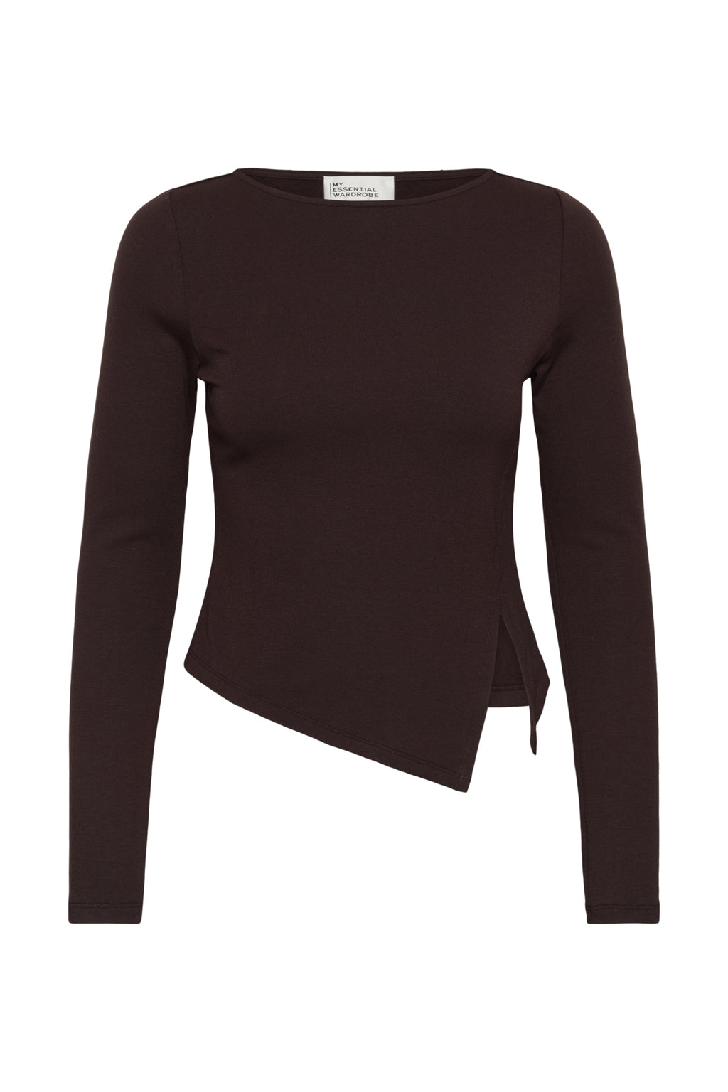 T-shirts lange mouw bruin My Essential Wardrobe