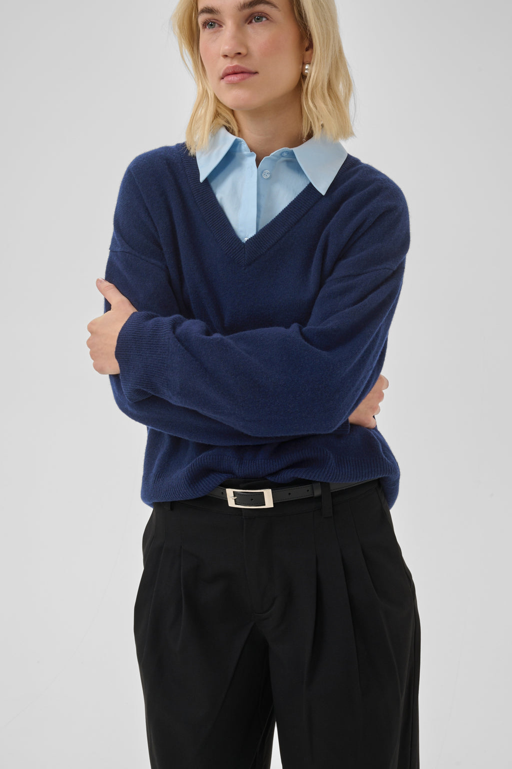 Pulls blauw My Essential Wardrobe