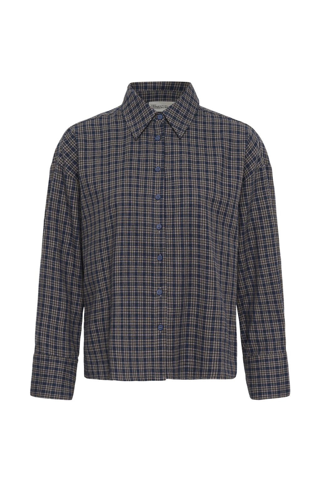 Blouses lange mouw blauw My Essential Wardrobe