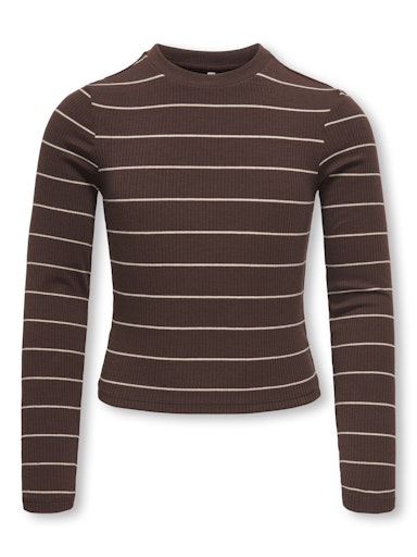 T-shirts lange mouw bruin KIDS ONLY