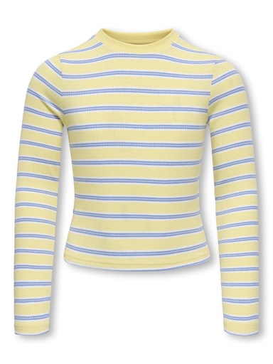 T-shirts lange mouw geel KIDS ONLY