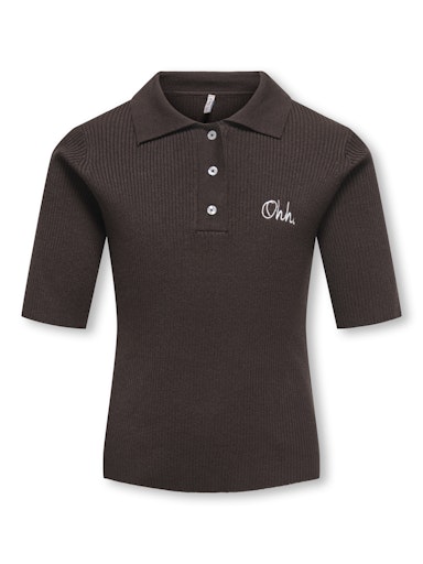 Polo's korte mouw bruin KIDS ONLY