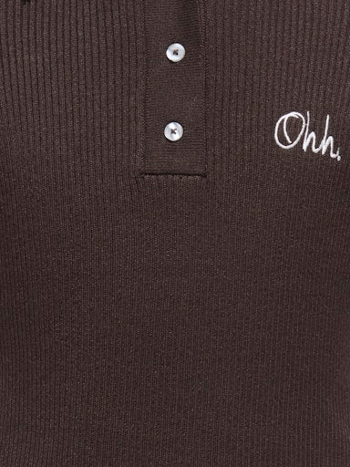 Polo's korte mouw bruin KIDS ONLY