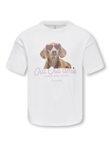 T-shirts korte mouw wit KIDS ONLY