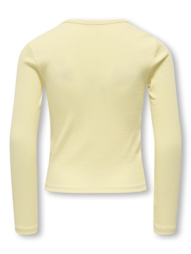 T-shirts lange mouw geel KIDS ONLY