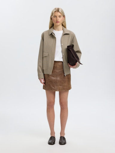 Rokken bruin Selected FEMME
