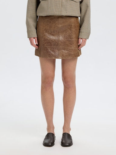Rokken bruin Selected FEMME