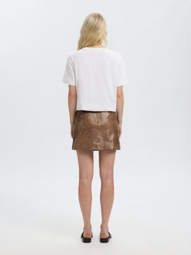 Rokken bruin Selected FEMME
