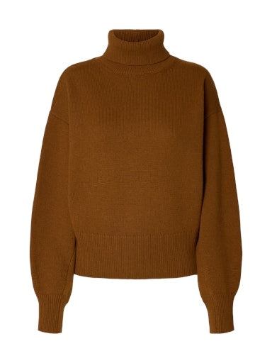 Pulls bruin Selected FEMME